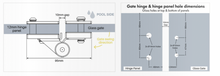 Load image into Gallery viewer, Glass to Glass Hinge
