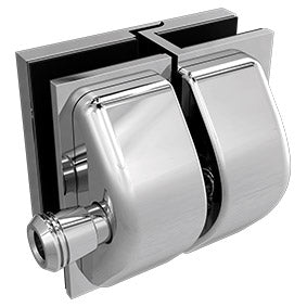 Glass to Glass Latch - Stainless Steel