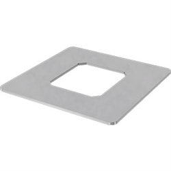 Spigot Cover - Core Drilled Square